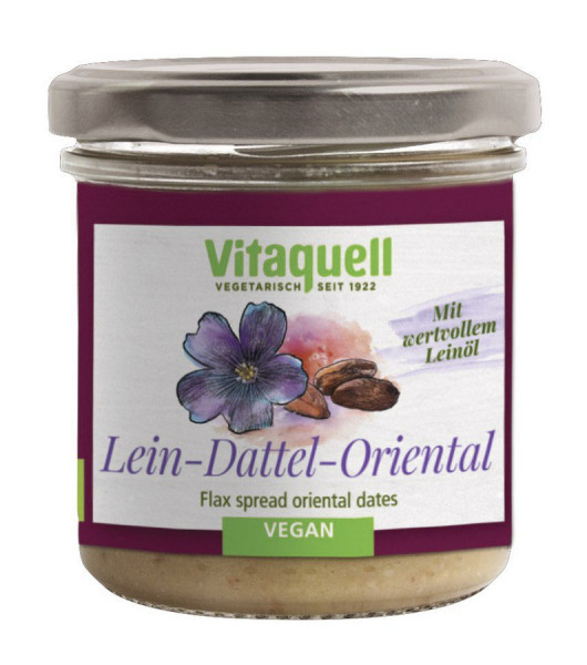 *Bio Lein-Dattel-Oriental Bio (130g) Vitaquell