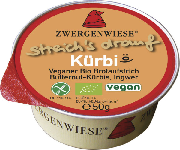 *Bio Kleiner streich´s drauf Kürbi (50g) Zwergenwiese