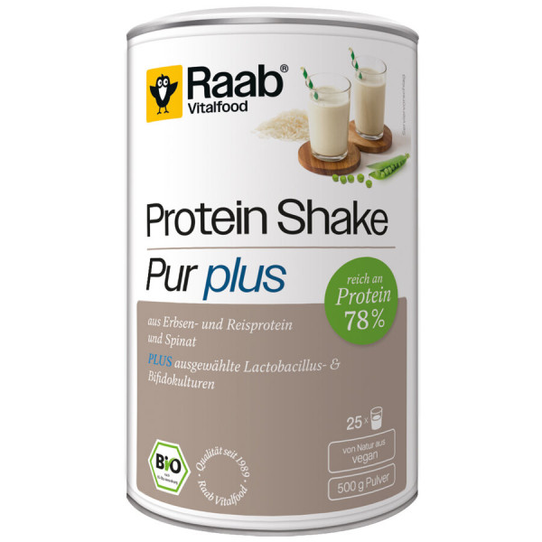 *Bio Bio Protein Shake Pur Plus (500g) Raab Vitalfood