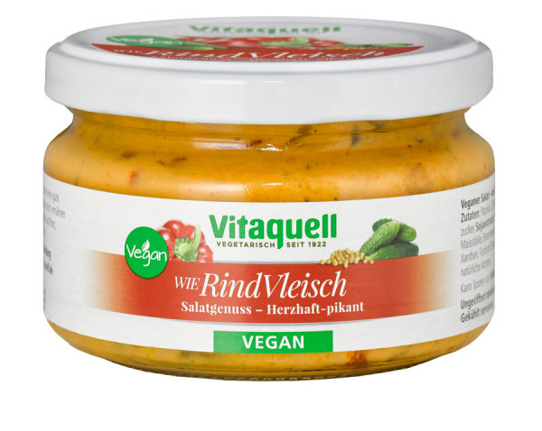 RindVleisch-Salat, vegan (180g) Vitaquell