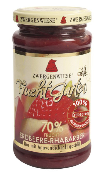 *Bio FruchtGarten Erdbeere-Rhabarber (225g) Zwergenwiese