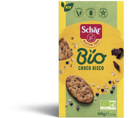 *Bio Bio Choco Bisco (105g) Schär