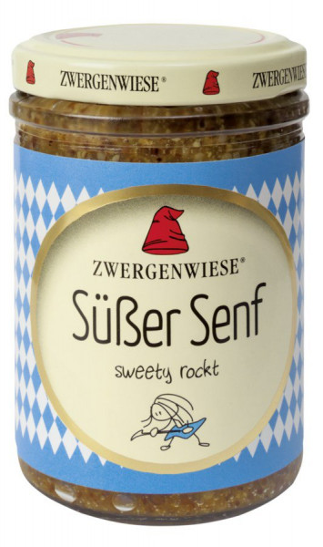 *Bio Süßer Senf (160ml) Zwergenwiese