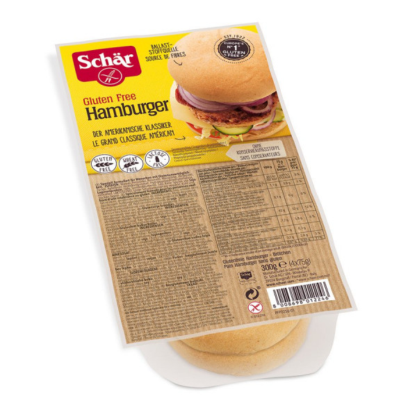Gluten Free Hamburger (300g) Schär