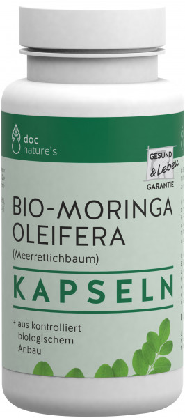 *Bio BIO Moringa Oleifera Kapseln 400mg - Dose (100St) Gesund &amp; Leben