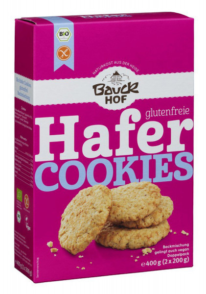 *Bio Hafer Cookies glutenfrei Bio (400g) Bauckhof