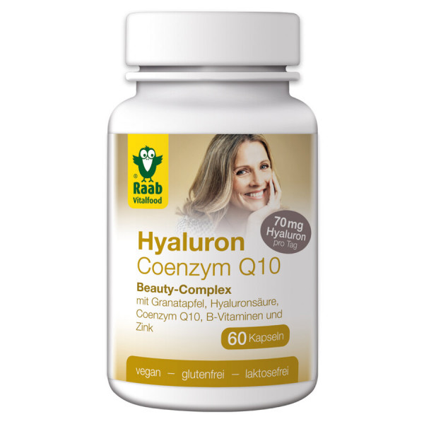 Hyaluron - Coenzym Q10 (Beauty-Complex) (30g) Raab Vitalfood