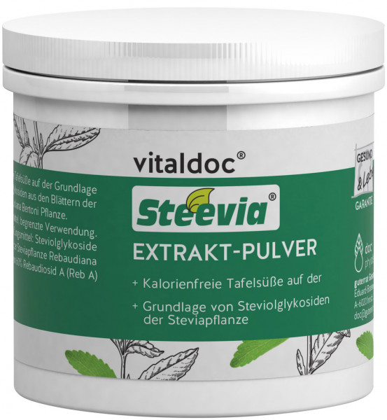 vitaldoc® Steevia® EXTRAKT-PULVER (50g) Gesund &amp; Leben