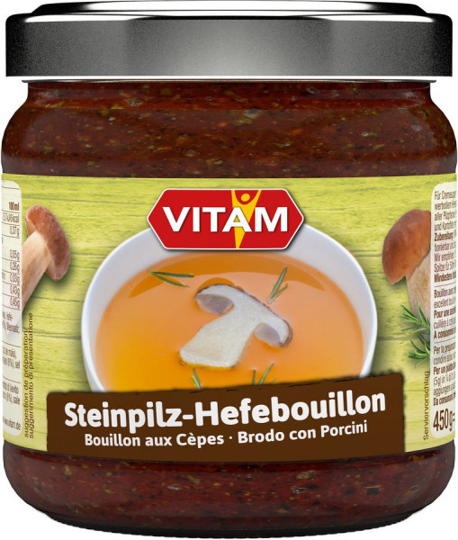 Steinpilz-Hefebrühe (450g) VITAM