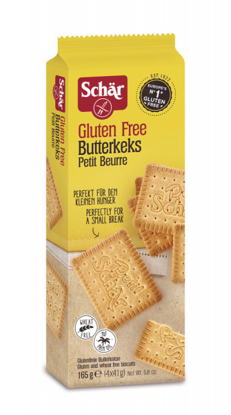 BUTTERKEKS PETIT BEURRE (165g) Schär