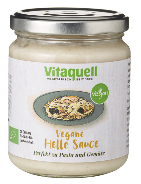 *Bio Vegane Bio Helle Sauce (220ml) Vitaquell