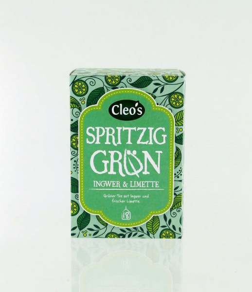 *Bio Spritzig Grün (18 x 1,5g) Cleo's