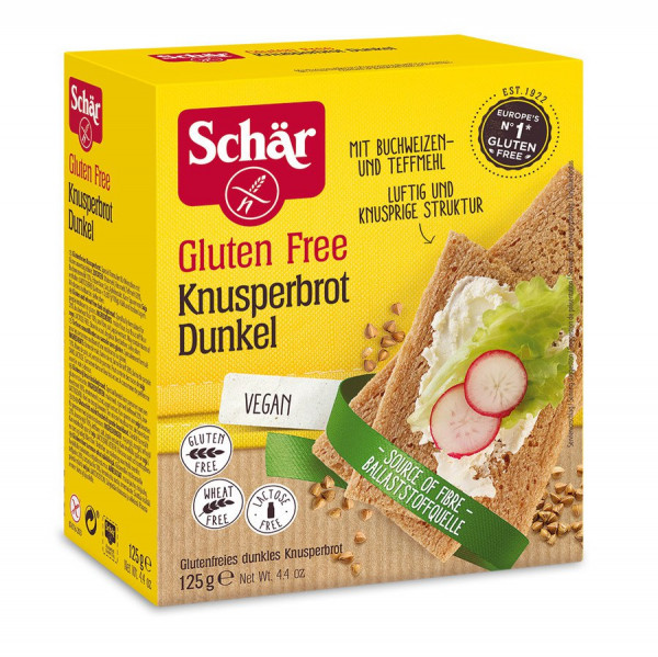 Knusperbrot Dunkel (125g) Schär
