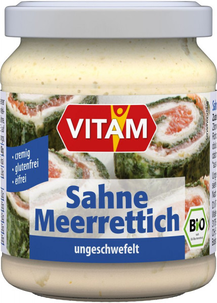*Bio Sahne Meerrettich (115g) VITAM