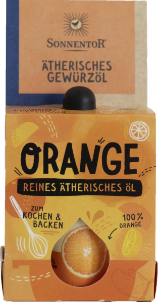 *Bio Orange ätherisches Gewürzöl (4,5ml) Sonnentor