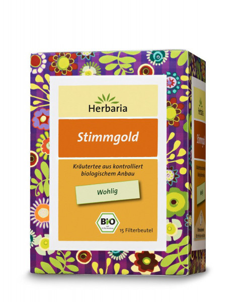 *Bio Stimmgold Tee bio 15 FB (24g) HERBARIA
