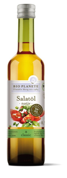 *Bio Salatöl nativ (0,5l) BIO PLANÈTE
