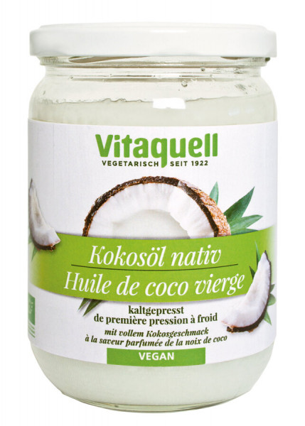 *Bio Bio Kokosöl nativ (430ml) Vitaquell