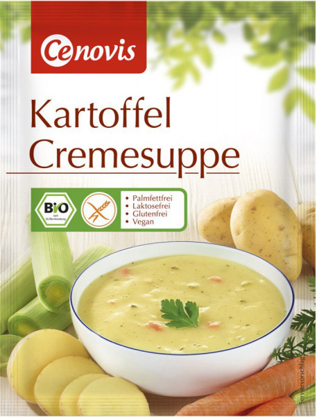 *Bio Kartoffel Cremesuppe, bio (48g) Cenovis