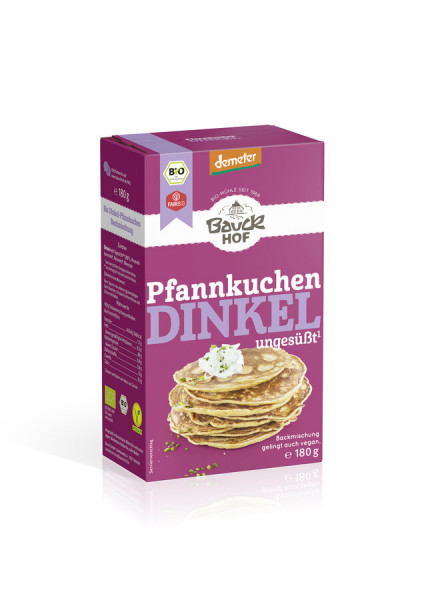 *Bio Dinkel Pfannkuchen Demeter (180g) Bauck Mühle