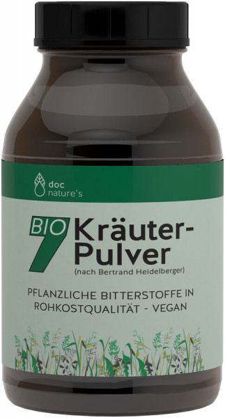*Bio doc nature&#039;s BIO 7 Kräuterpulver - Glas (150g) Gesund &amp; Leben