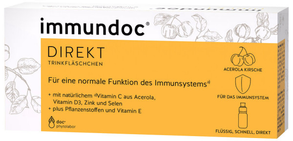 immundoc® DIREKT Acerola+ Trinkfläsch. (12 Stk)