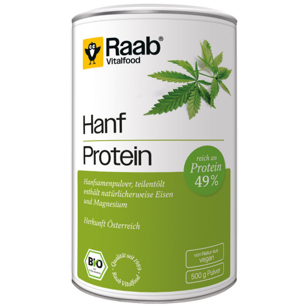 *Bio BIO Hanf Protein Pulver (500g) Raab Vitalfood