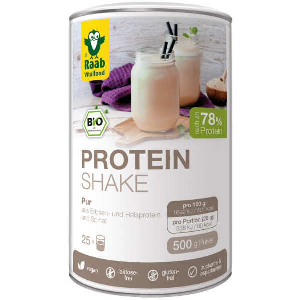 *Bio BIO Protein Shake Pur (500g) Raab Vitalfood