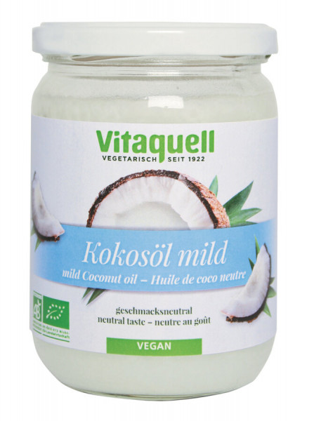 *Bio Kokosöl Bio mild (430ml) Vitaquell