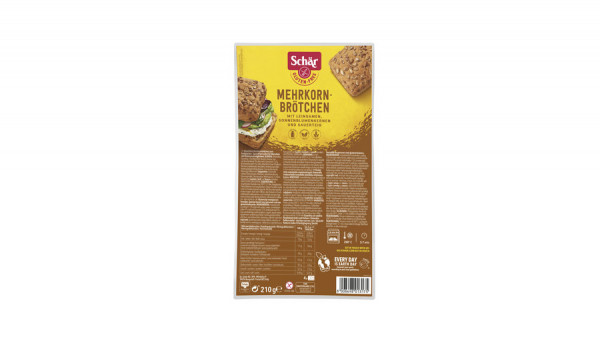 Mehrkornbrötchen (210g) Schär