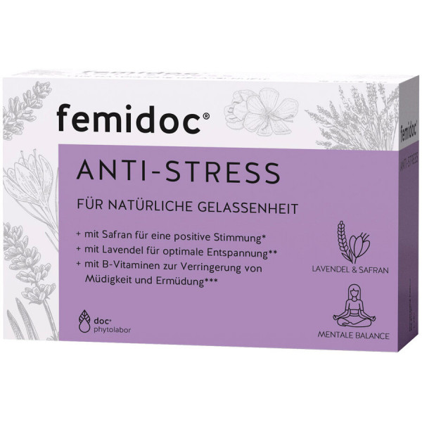 femidoc® ANTI-STRESS Kapseln (30 Stk)