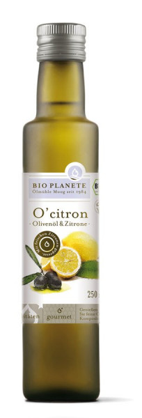 *Bio O&#039;citron Olivenöl &amp; Zitrone (0,25l) BIO PLANÈTE