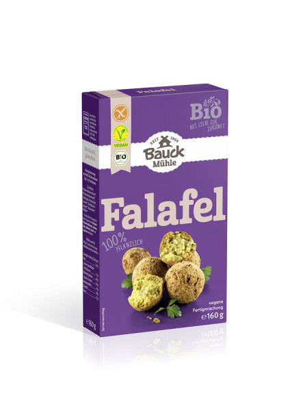 *Bio Falafel glutenfrei Bio (160g) Bauck Mühle
