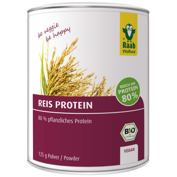 *Bio BIO Reis Protein Pulver (125g) Raab Vitalfood