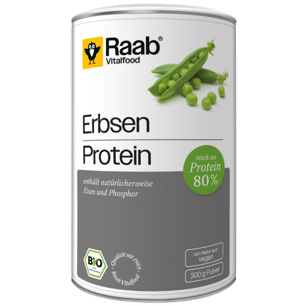 *Bio Bio Erbsen Protein Pulver (300g) Raab Vitalfood