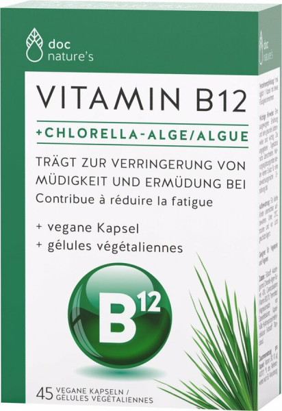 Vitamin B12 Chlorella-Kapseln (45 Stk)