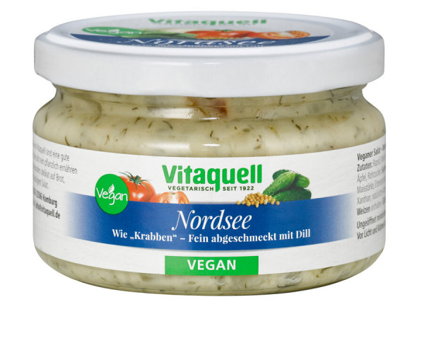 Nordsee-Salat vegan wie "Krabben" (180g) Vitaquell