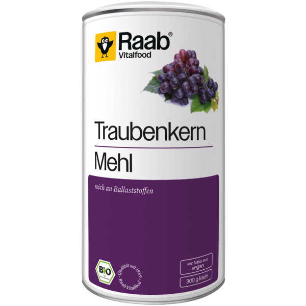*Bio Bio Traubenkernmehl (300g) Raab Vitalfood