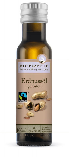 *Bio Erdnussöl geröstet Fairtrade (0,1l) BIO PLANÈTE
