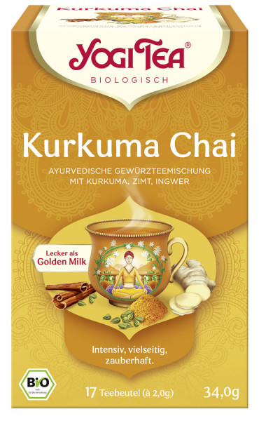 *Bio Yogi Tea® Kurkuma Chai Bio (17x2,0g) Yogi Tea®, Yogi Tea GmbH