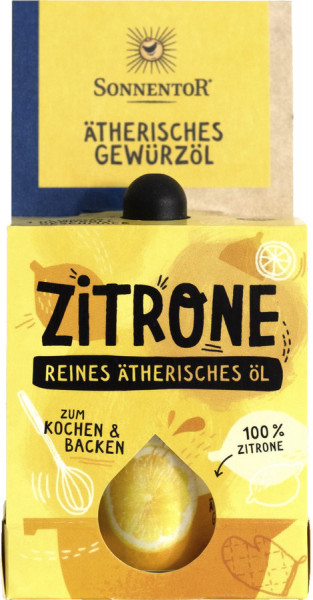 *Bio Zitrone ätherisches Gewürzöl (4,5ml) Sonnentor