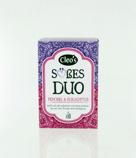 *Bio Süßes Duo (18 x 1,5g) Cleo's