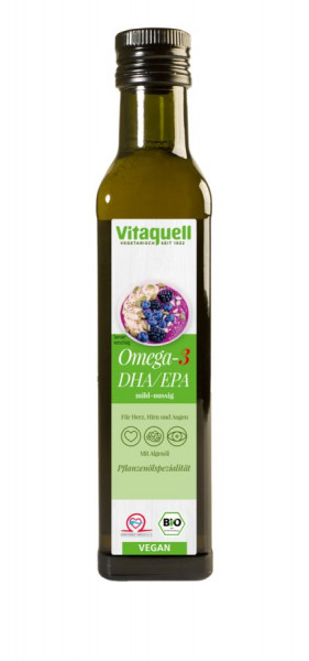 *Bio Bio Omega-3 DHA/EPA-Öl (250ml) Vitaquell
