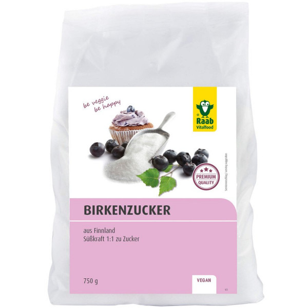 Birkenzucker Premium (750g) Raab Vitalfood