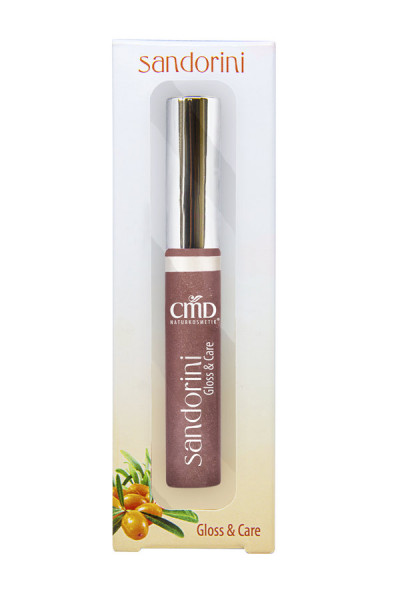 Sandorini Gloss &amp; Care Lipgloss shimmer (6ml) CMD Naturkosmetik