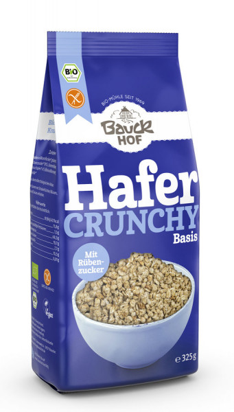 *Bio Hafer Crunchy Basis gf Bio (325g) Bauckhof