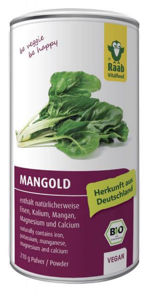 *Bio BIO Mangold Pulver (210g) Raab Vitalfood