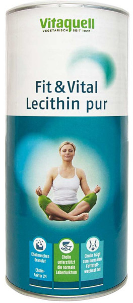 Fit &amp; Vital Lecithin pur (250g) Vitaquell