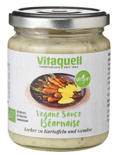 *Bio Vegane Bio Sauce Béarnaise (220ml) Vitaquell