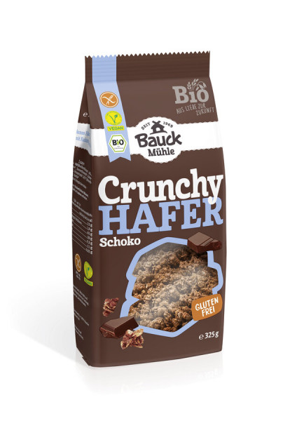 *Bio Hafer Crunchy Schoko gf Bio (325g) Bauck Mühle